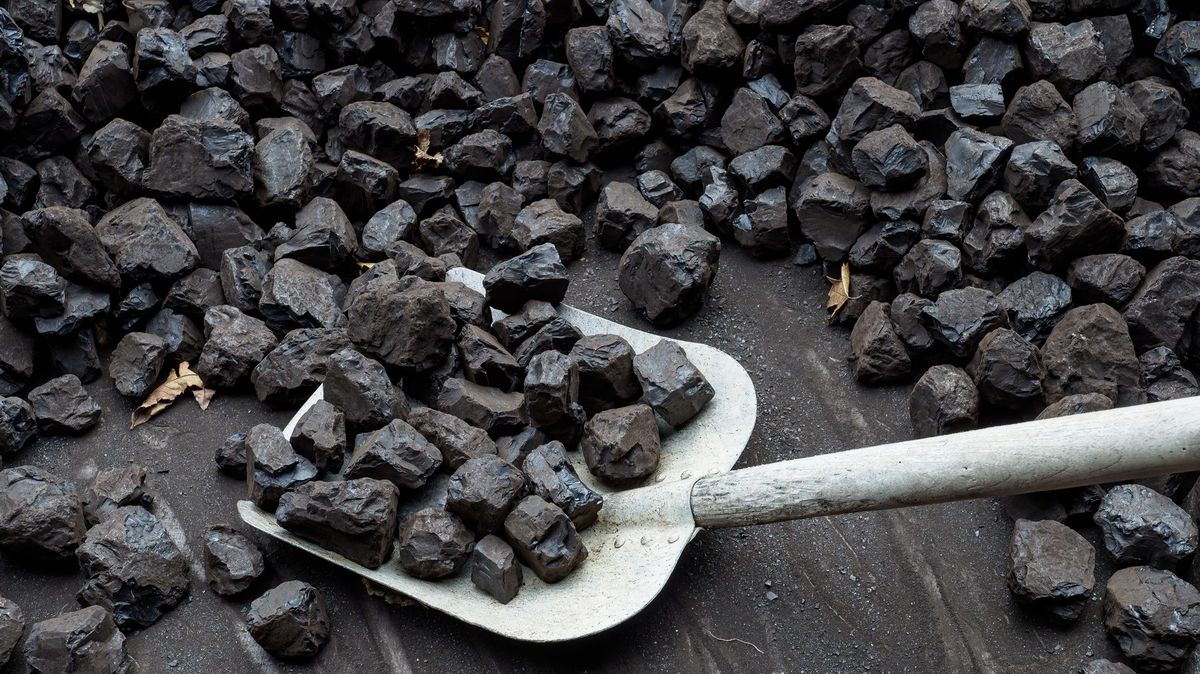 Poláci si na polích za domy sami kutají uhlí